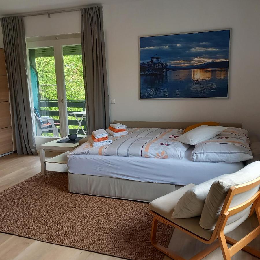 Ferienwohnung Haus Melanie Velden am Wörthersee Exterior foto